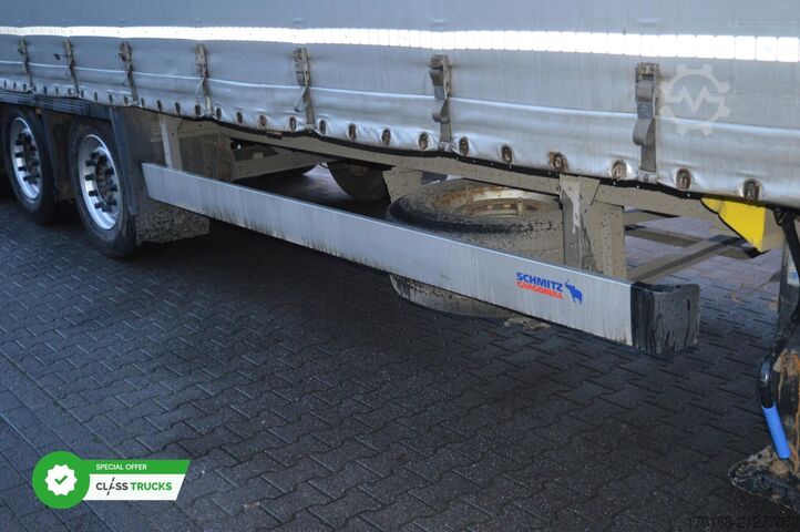 Open semitrailer with tarp SCHMITZ CARGOBULL SCS24/L Varios