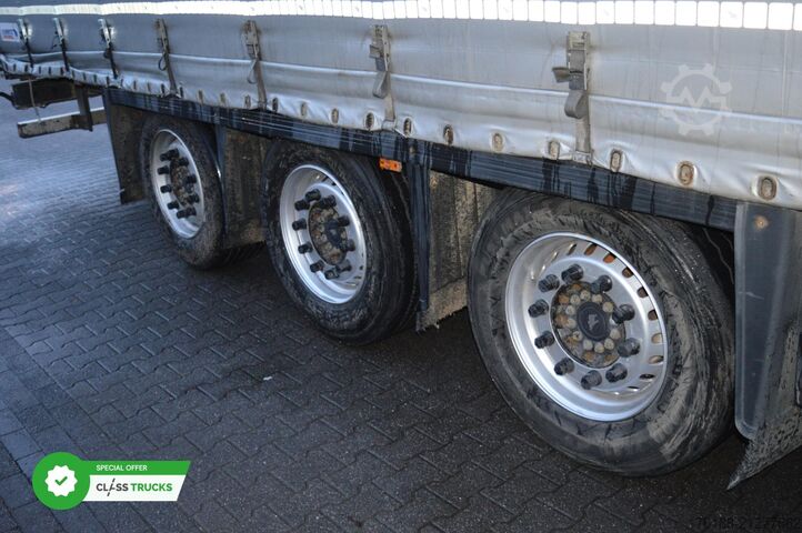Open semitrailer with tarp SCHMITZ CARGOBULL SCS24/L Varios