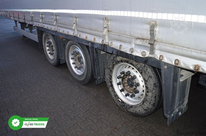 Open semitrailer with tarp SCHMITZ CARGOBULL SCS24/L Varios