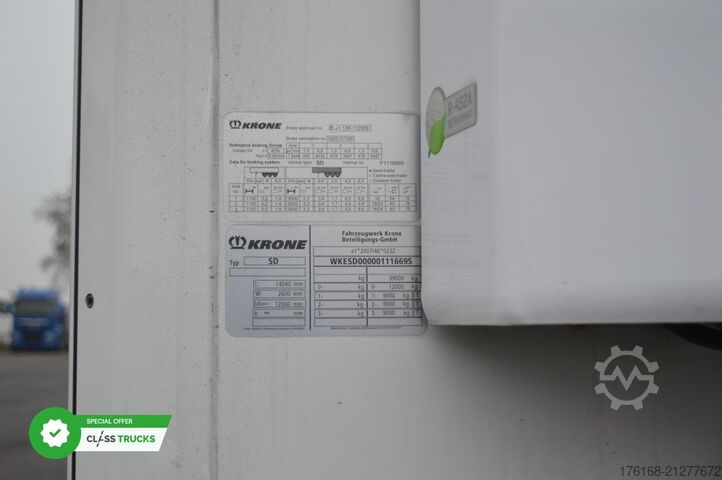 Semirremolque frigorífico KRONE SDR Cool Liner FP 45 ThermoKing SLXi 300