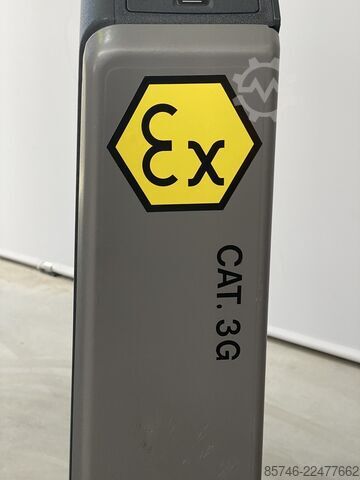 ECE 310 * DEMO * Atex EX * 3G / Zone 2 !! NYT batteri !! JUNGHEINRICH ECE 310 * DEMO * Atex EX * 3G / Zone 2 !! NEW battery !!