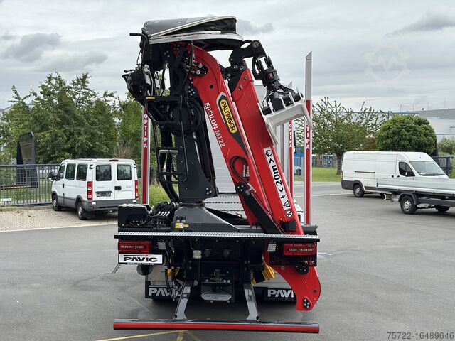 Vrachtwagen voor houttransport MAN TGS 33 520 6x6 Kurzholz Plattform Aufbau