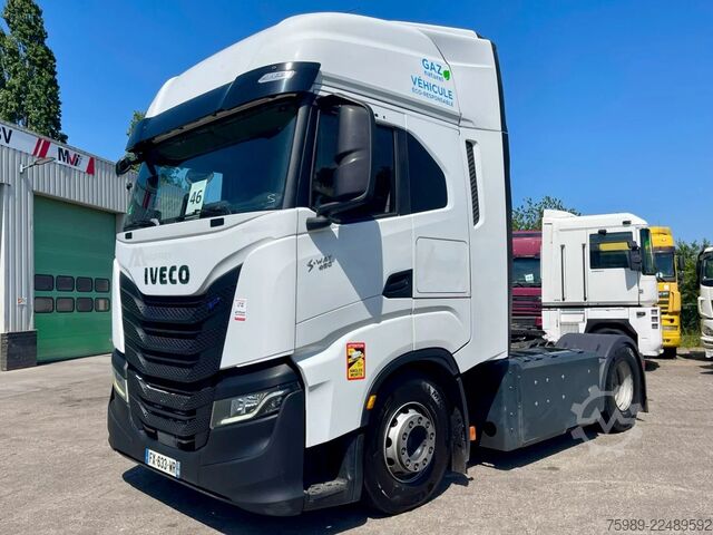 Padrão-SZM Iveco S-WAY 460 332205 KM!!  CNG ,RETARDER,  FRIGO