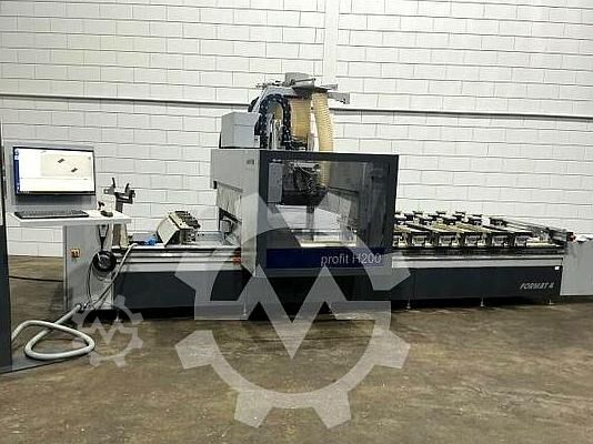 Centros de usinagem horizontais CNC Felder Profit H200 2022 Felder Profit H200