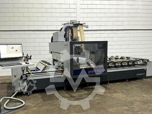 Centros de usinagem horizontais CNC Felder Profit H200 2022 Felder Profit H200