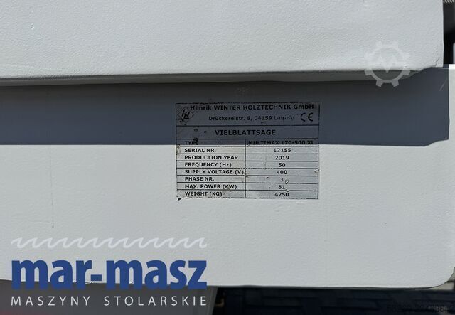 Multi-serra Caterpillar WINTER Multimax 170-500 XL