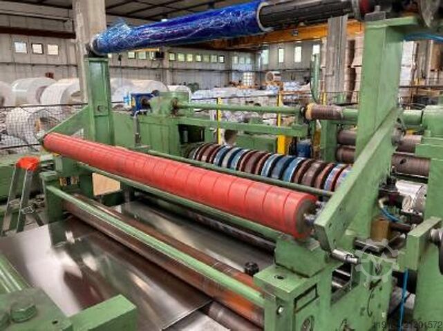 Slitter in acciaio inox SAMO OCEMI 2016 1500x3 SAMO OCEMI Stainless Slitter 1500x3