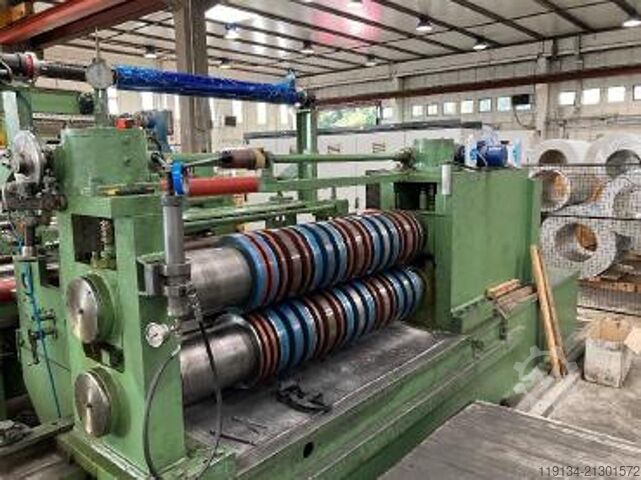 Slitter in acciaio inox SAMO OCEMI 2016 1500x3 SAMO OCEMI Stainless Slitter 1500x3