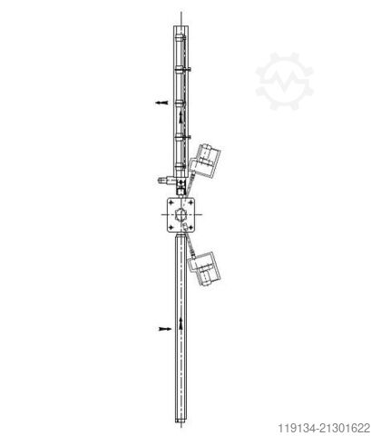 BRONX BAR STRAIGHTENER PBRV6 Ø15-110 BRONX TWO ROLLS BAR STRAIGHTENER PBRV6