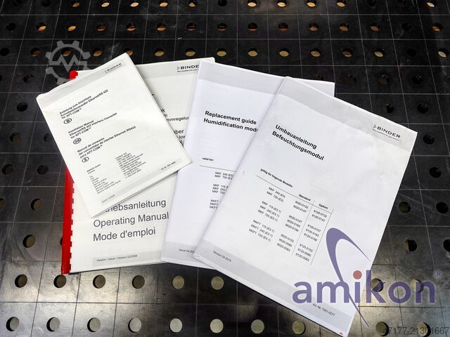 Klimaatwissel-kast met vochtregeling Binder MKF 720 E3.1 -40°C bis 180°C