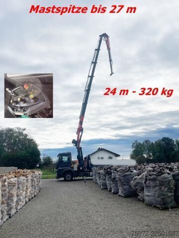 Roll-off tipper truck  Arocs 2553 HAD 300TEC+JIB L
