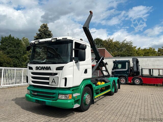 Haakarm vrachtwagen SCANIA R440 MEILLER Abroller 6x2