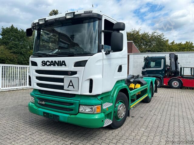 Haakarm vrachtwagen SCANIA R440 MEILLER Abroller 6x2