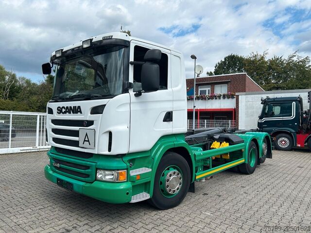 Haakarm vrachtwagen SCANIA R440 MEILLER Abroller 6x2