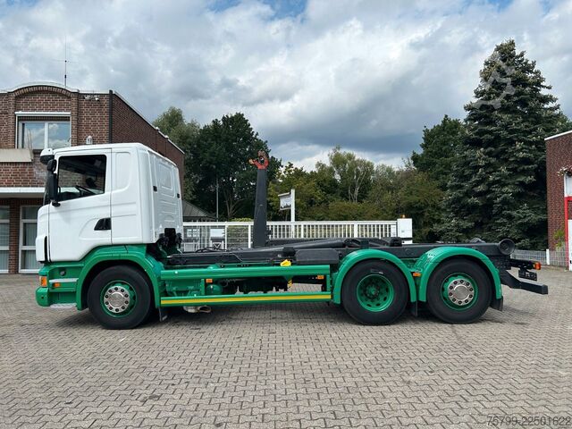 Haakarm vrachtwagen SCANIA R440 MEILLER Abroller 6x2