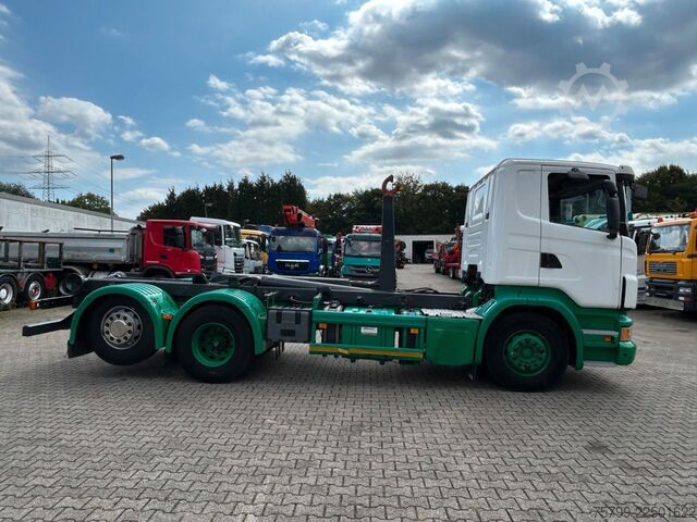 Haakarm vrachtwagen SCANIA R440 MEILLER Abroller 6x2