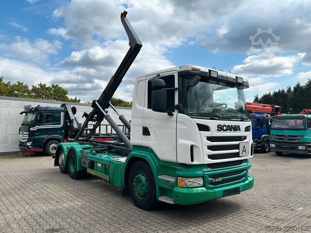 Haakarm vrachtwagen SCANIA R440 MEILLER Abroller 6x2