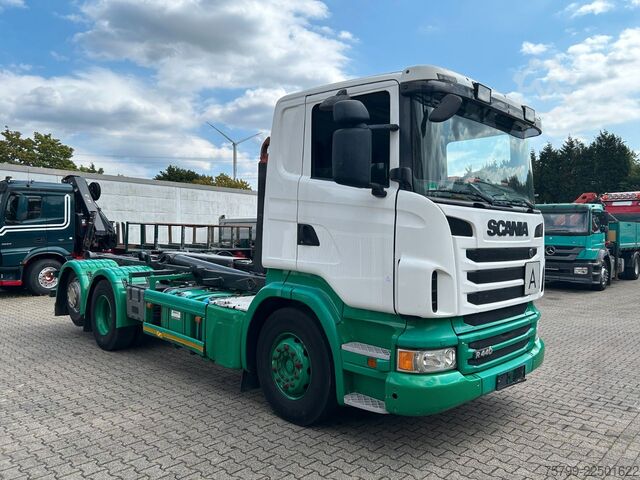 Haakarm vrachtwagen SCANIA R440 MEILLER Abroller 6x2