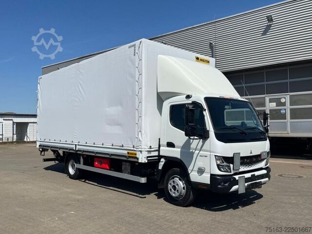 Transporter mit Pritsche & Plane MITSUBISHI Canter Fuso 7C18 Pritsche LBW LBW 1 to /3,3to Nu