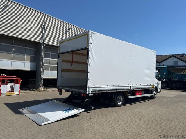 Transporter mit Pritsche & Plane MITSUBISHI Canter Fuso 7C18 Pritsche LBW LBW 1 to /3,3to Nu