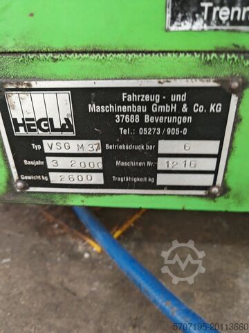 Glassnijtafel Hegla VSG-M 37