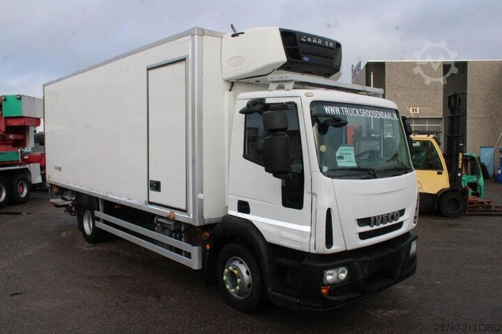 Soğutmalı/dondurulmuş taşıma Iveco Eurocargo 140E + CARRIER + MANUAL + ATP!!  LIFT...