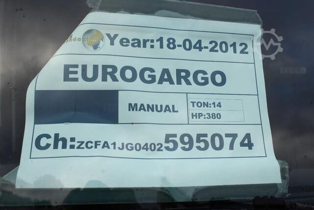 Transport frigorifique Iveco Eurocargo 140E + CARRIER + MANUAL + ATP!!  LIFT...
