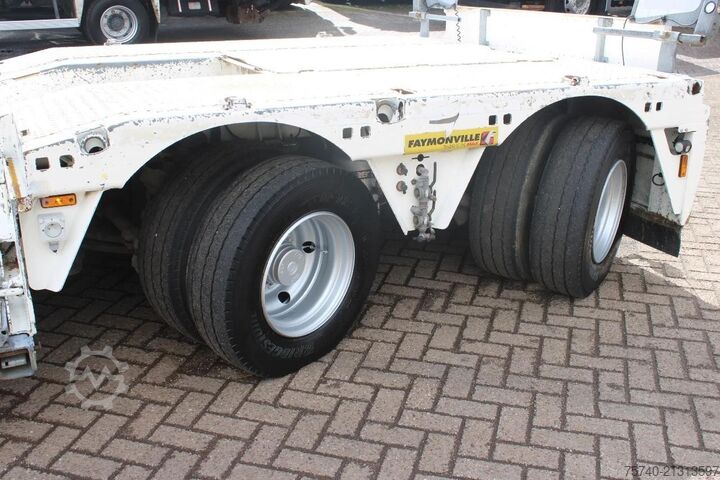 Semi low loader Faymonville extentadable 20m disconnectable front + 42000kg...
