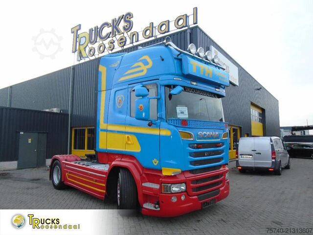 Standard tractor Scania R 520 + ETADE + V8 + euro 6 + NICE TUCK
