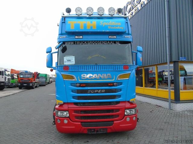 Standard tractor Scania R 520 + ETADE + V8 + euro 6 + NICE TUCK