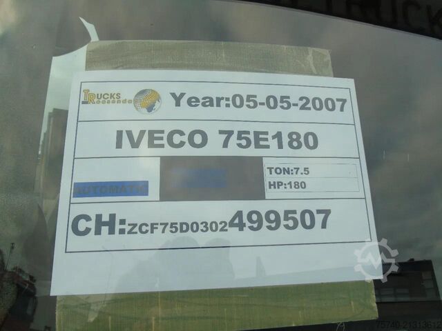 Glasresteel Iveco Eurocargo 75 E 180  GLASWAGEN