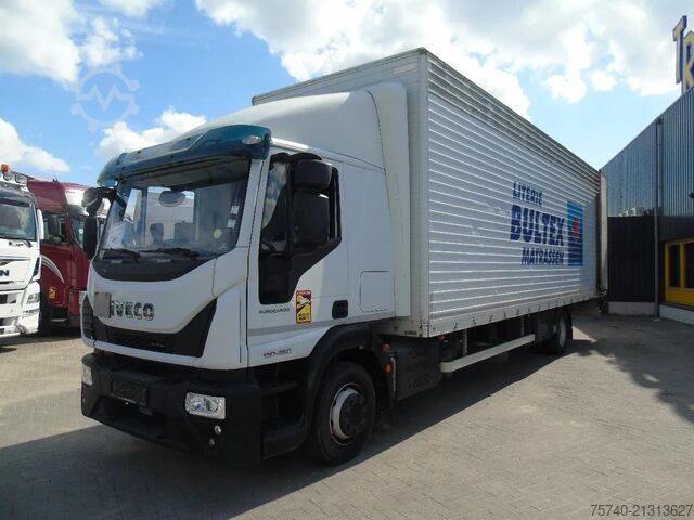 Box body Iveco Eurocargo 120E25 + EURO 6 + 196.000KM!