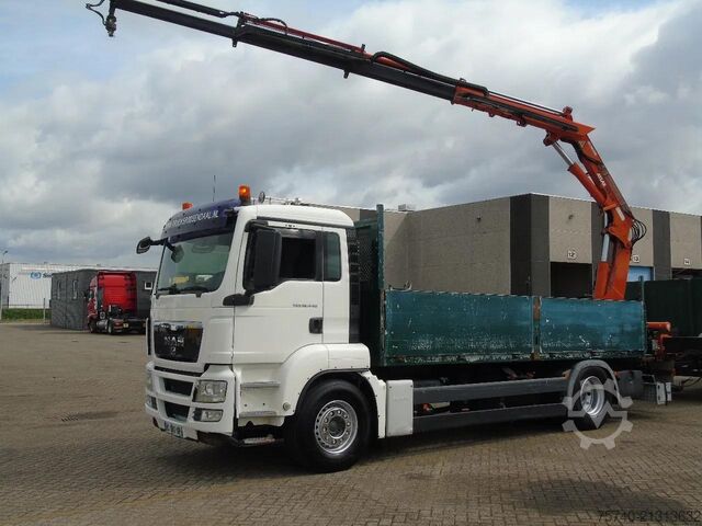Kraanwagen MAN TGS 18.440 + ATLAS 165 + EURO 5 + TRAILER 3 AXL...