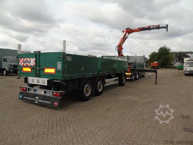 Kraanwagen MAN TGS 18.440 + ATLAS 165 + EURO 5 + TRAILER 3 AXL...