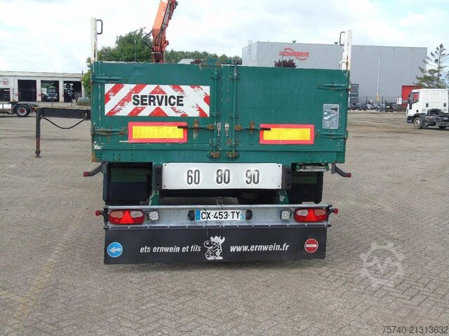 Kraanwagen MAN TGS 18.440 + ATLAS 165 + EURO 5 + TRAILER 3 AXL...