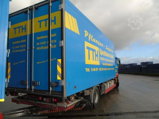 Gesloten bak MAN TGA 18.400 + combi + lift + euro 5 + 2.70