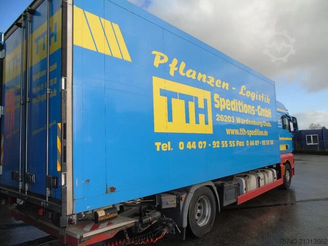 Gesloten bak MAN TGA 18.400 + combi + lift + euro 5 + 2.70