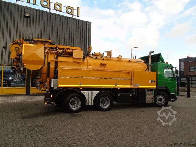 Kolkenzuiger Volvo FMX 420 + 15.000L +  HIGH PRESSURE PUMP + URACA...