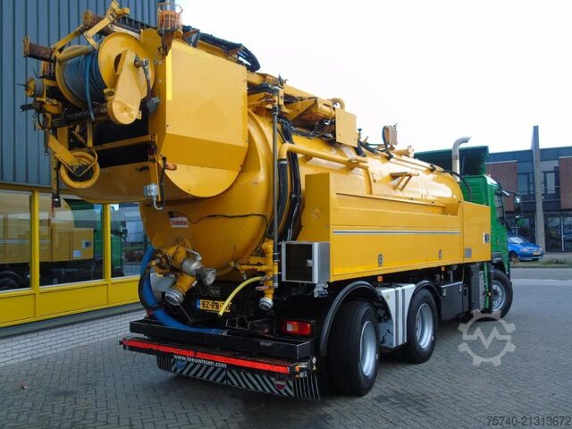 Kolkenzuiger Volvo FMX 420 + 15.000L +  HIGH PRESSURE PUMP + URACA...