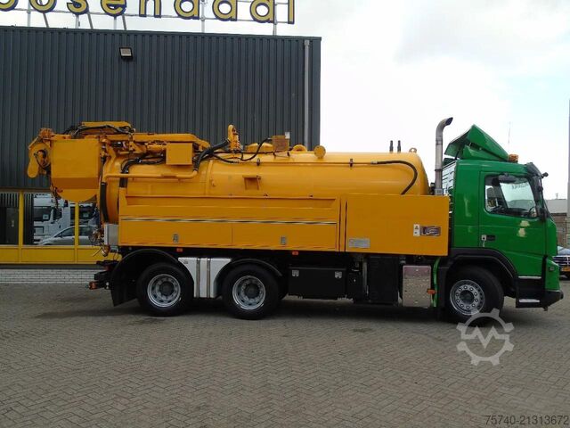 Kolkenzuiger Volvo FMX 420 + 15.000L +  HIGH PRESSURE PUMP + URACA...