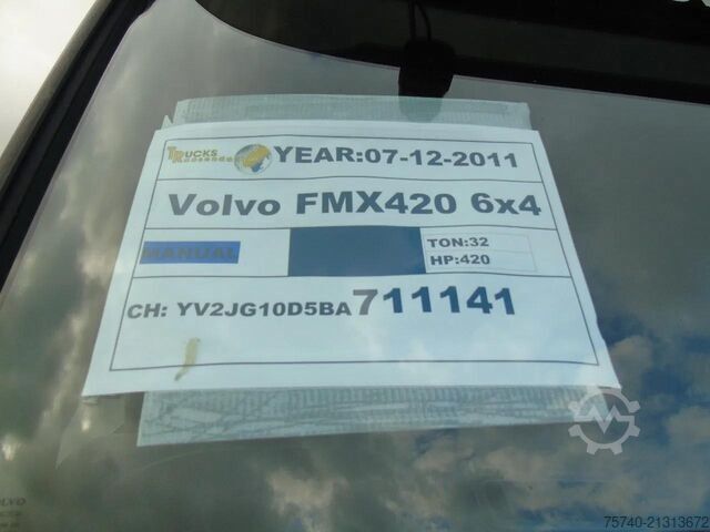 Kolkenzuiger Volvo FMX 420 + 15.000L +  HIGH PRESSURE PUMP + URACA...