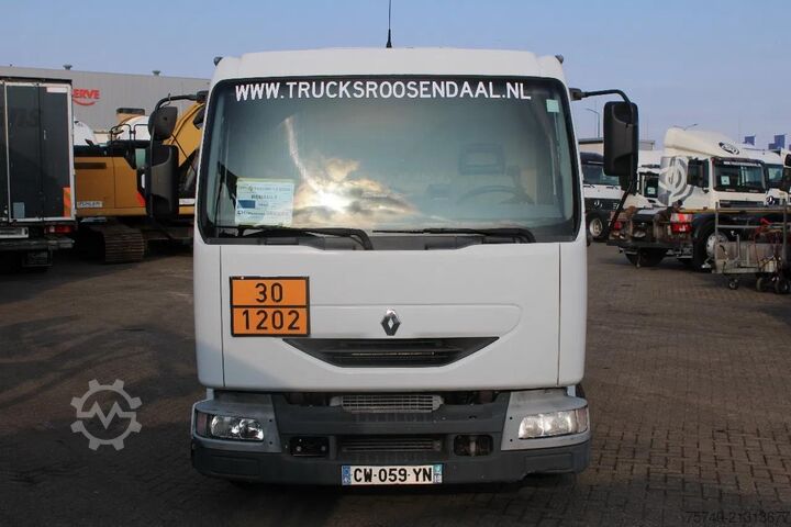 Tanker Renault Midlum 250 + 2 COMP + 6180liter + euro 2 + manual