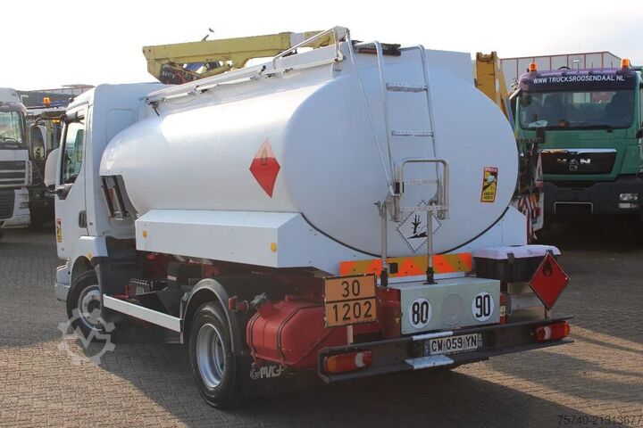 Tanker Renault Midlum 250 + 2 COMP + 6180liter + euro 2 + manual