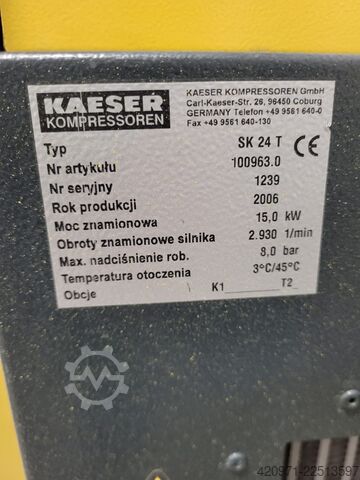 Vida kompresörü Kaeser SK 24