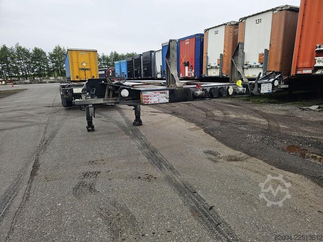 Konteyner taşımacılığı D-TEC FLEXI TRAILER - ALL CONNECTIONS - BPW DRUM - AP...