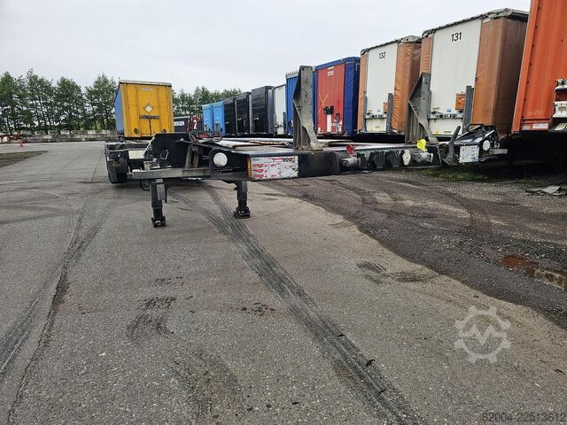 Konteyner taşımacılığı D-TEC FLEXI TRAILER - ALL CONNECTIONS - BPW DRUM - AP...