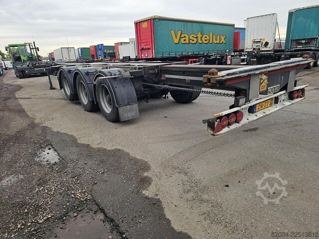 Konteyner taşımacılığı D-TEC FLEXI TRAILER - ALL CONNECTIONS - BPW DRUM - AP...
