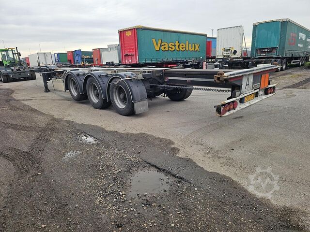 Konteyner taşımacılığı D-TEC FLEXI TRAILER - ALL CONNECTIONS - BPW DRUM - AP...