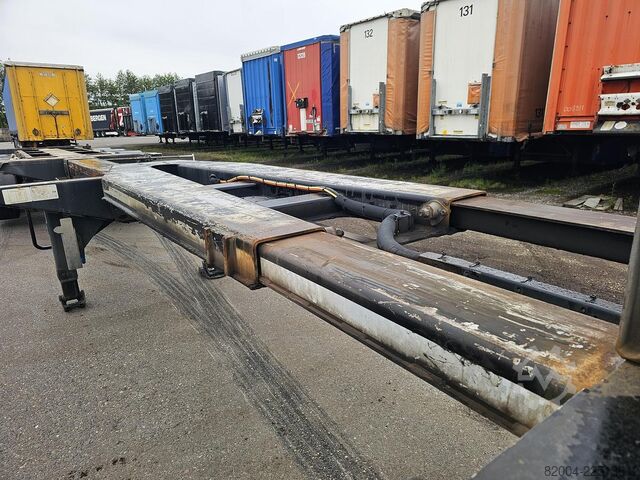 Konteyner taşımacılığı D-TEC FLEXI TRAILER - ALL CONNECTIONS - BPW DRUM - AP...