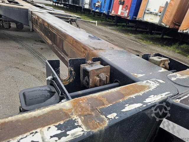 Konteyner taşımacılığı D-TEC FLEXI TRAILER - ALL CONNECTIONS - BPW DRUM - AP...